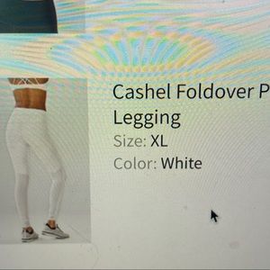 Fabletics Leggings, white, XL